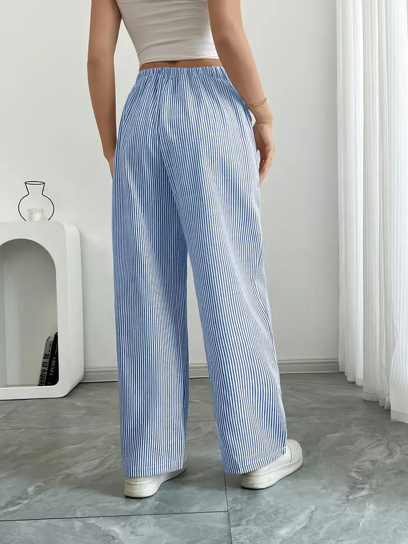 Hose | Weite Hose mit Kordel | Sommer