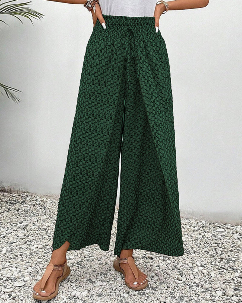 Kleidhaus Damen Weite Hose – Elastikbund, Tunnelzug, Mehrfarbig, S-XL-83218-c572e7d4-5fcf-4b03-865c-acaaf5fe7d22