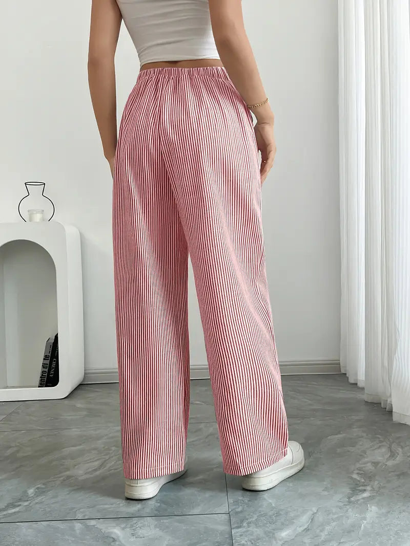 Hose | Weite Hose mit Kordel | Sommer