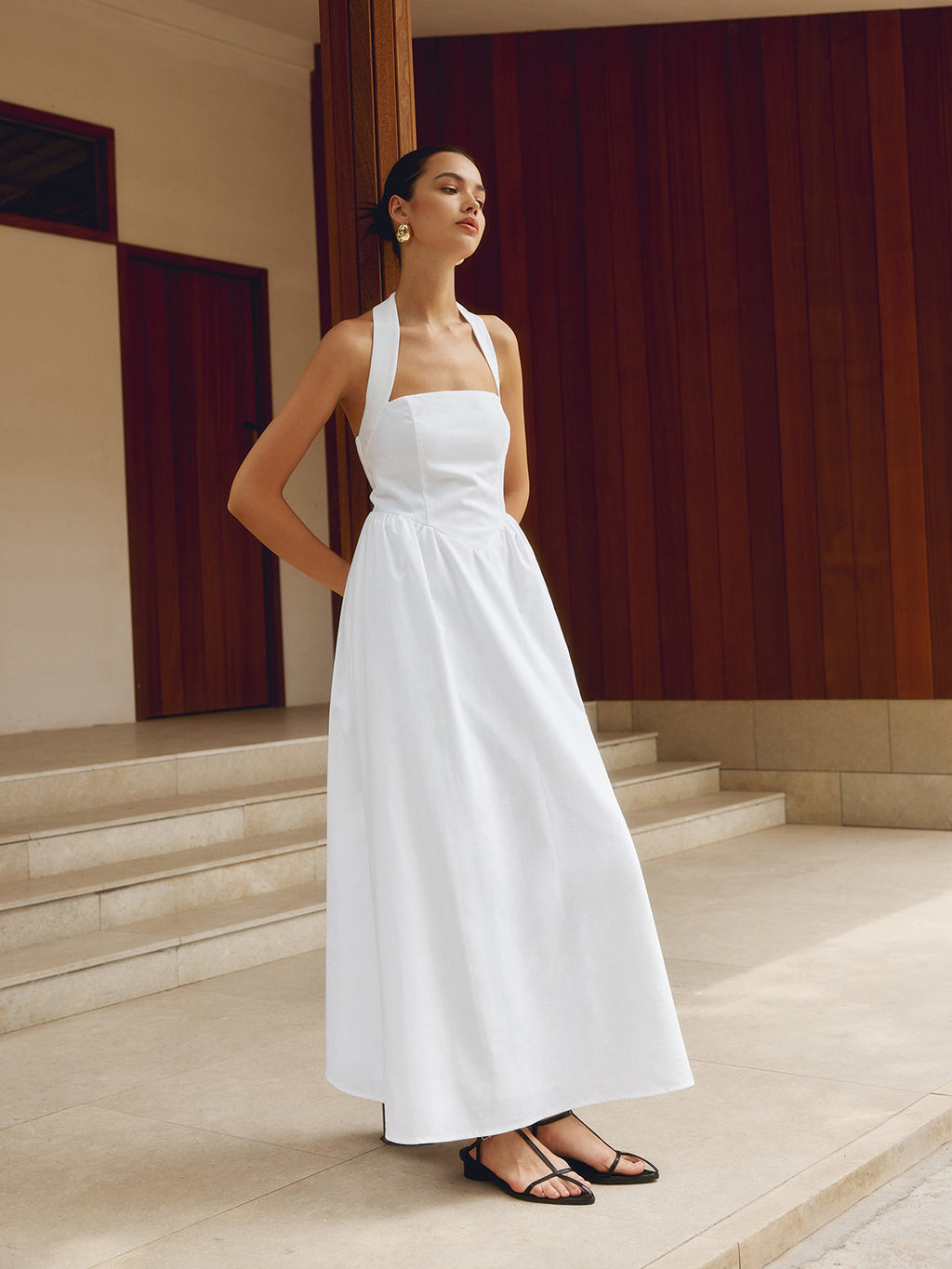 Elegantes Kleid mit A-Linien-Schnitt