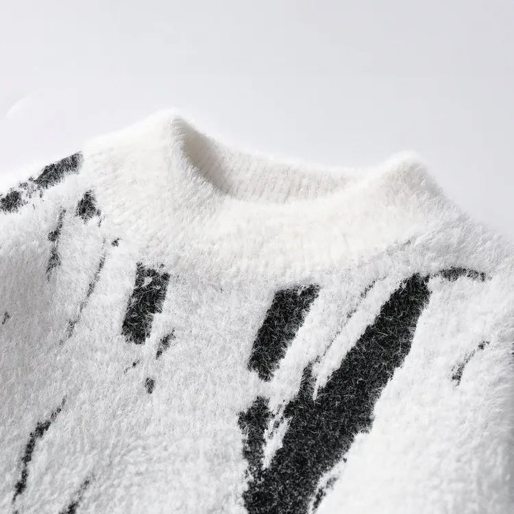 Modischer lässiger Pullover mit einzigartigem Design