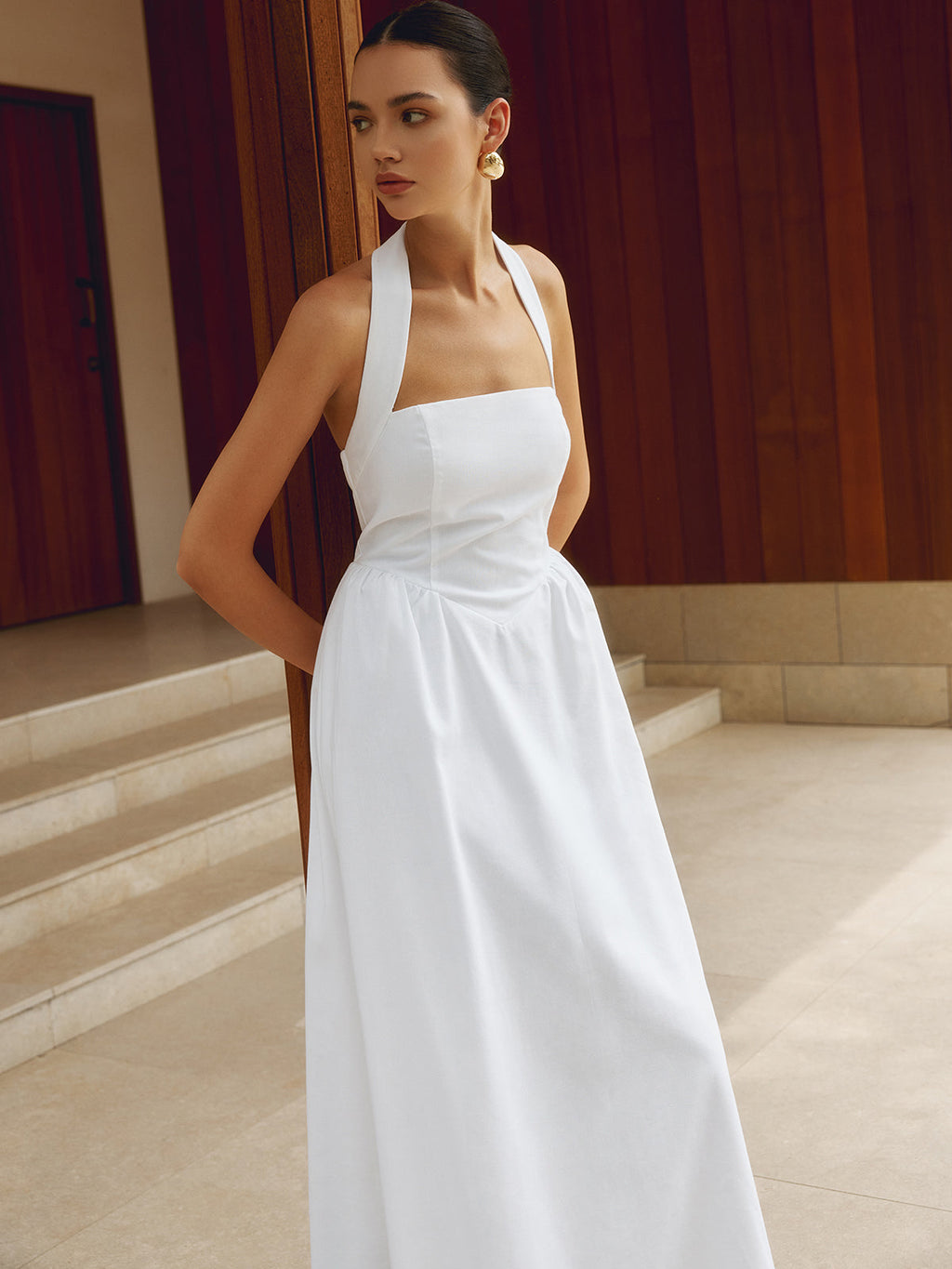 Elegantes Kleid mit A-Linien-Schnitt